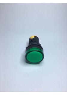 VOYANT LED 24V 22mm 600cd VERT