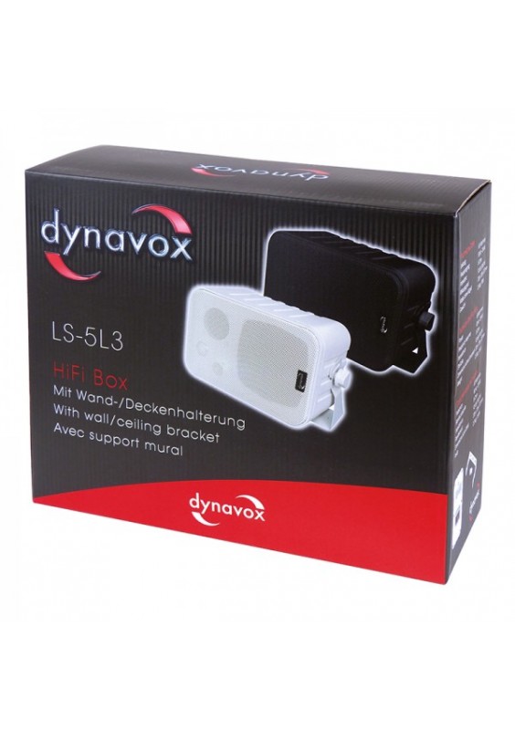 Dynavox Mini Enceinte Ls Noire Vendue Par Paire