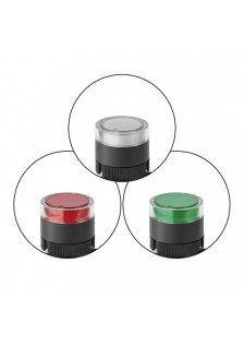 BOUTON POUSSOIR LUMINEUX - 230V - Ø 22mm