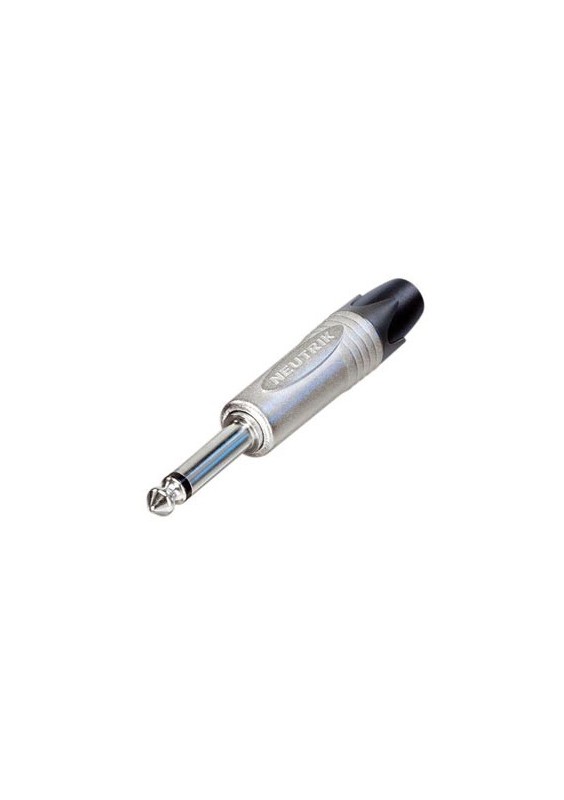 NEUTRIK - JACK 2 POINTS MÂLE - 6.3mm - NICKELÉ