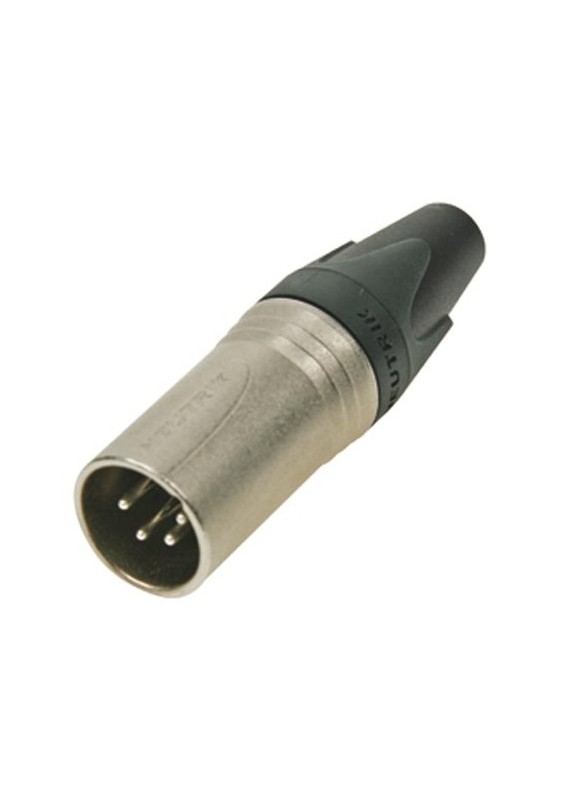 NEUTRIK - CONNECTEUR XLR - 4 POINTS MÂLE - ARGENTÉ - NICKEL