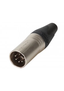 NEUTRIK - CONNECTEUR XLR - 5 POINTS MÂLE - ARGENTÉ - NICKEL