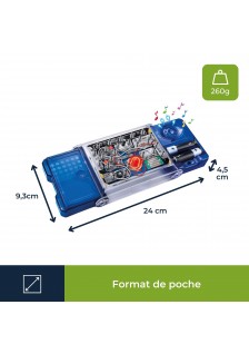 KIT DE 8 EXPÉRIENCES ÉLECTRONIQUES LED ET MUSIQUE - KNS100