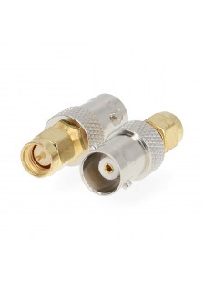 ADAPTATEUR SMA MÂLE/BNC FEMELLE - 2 PIÈCES