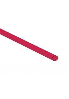 GAINE THERMO 2:1 - Ø 1.6mm - ROUGE - 1.2m