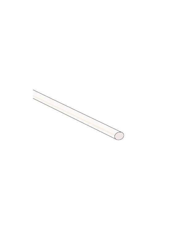 GAINE THERMO 2:1 - Ø 3.2mm - TRANSPARENT - 1.2m