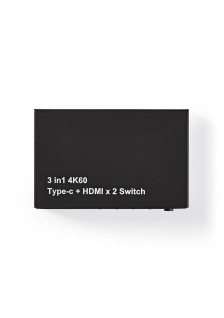 COMMUTATEUR HDMI  1x USB-C™ / 2x entrée HDMI ™ | 1x HDMI™ sortie