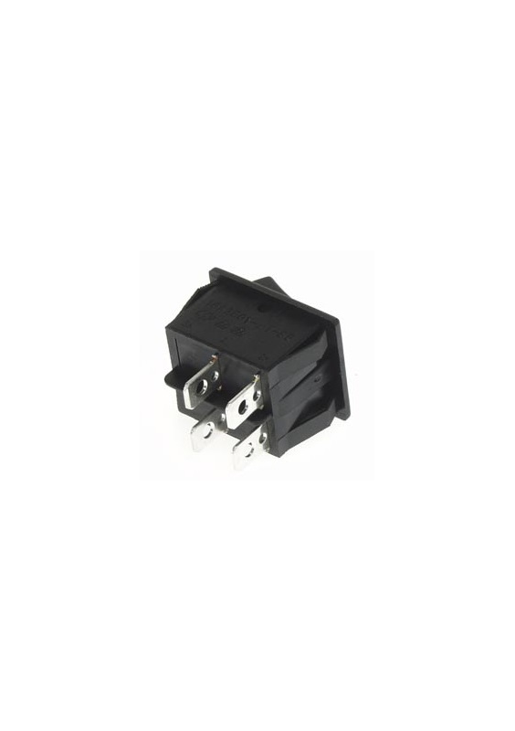 Interrupteur a bascule DS A 230V AC noir 1 pc - Banyo