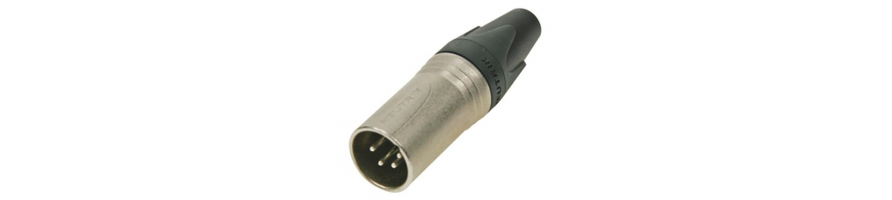 Connecteurs NEUTRIK XLR4